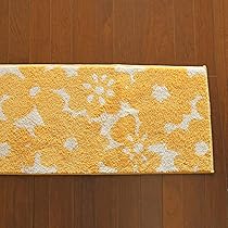 Amazon | キッチンマット スーミー 50×180 cm イエロー 洗える